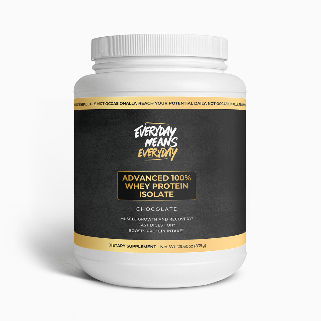 Advanced 100% Whey Protein Isolate (Chocolate)